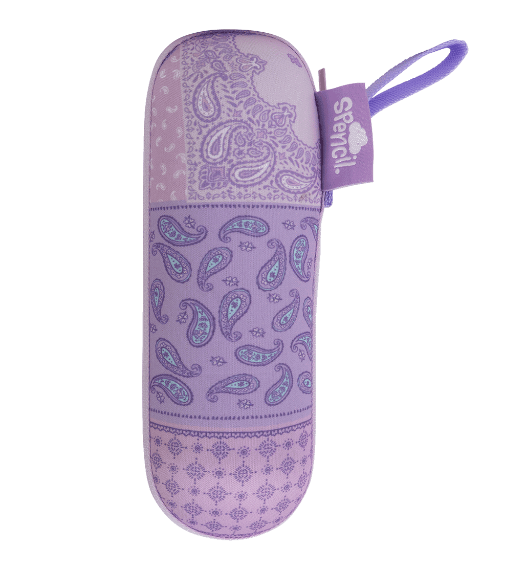 Compact Umbrella - Paisley Patch