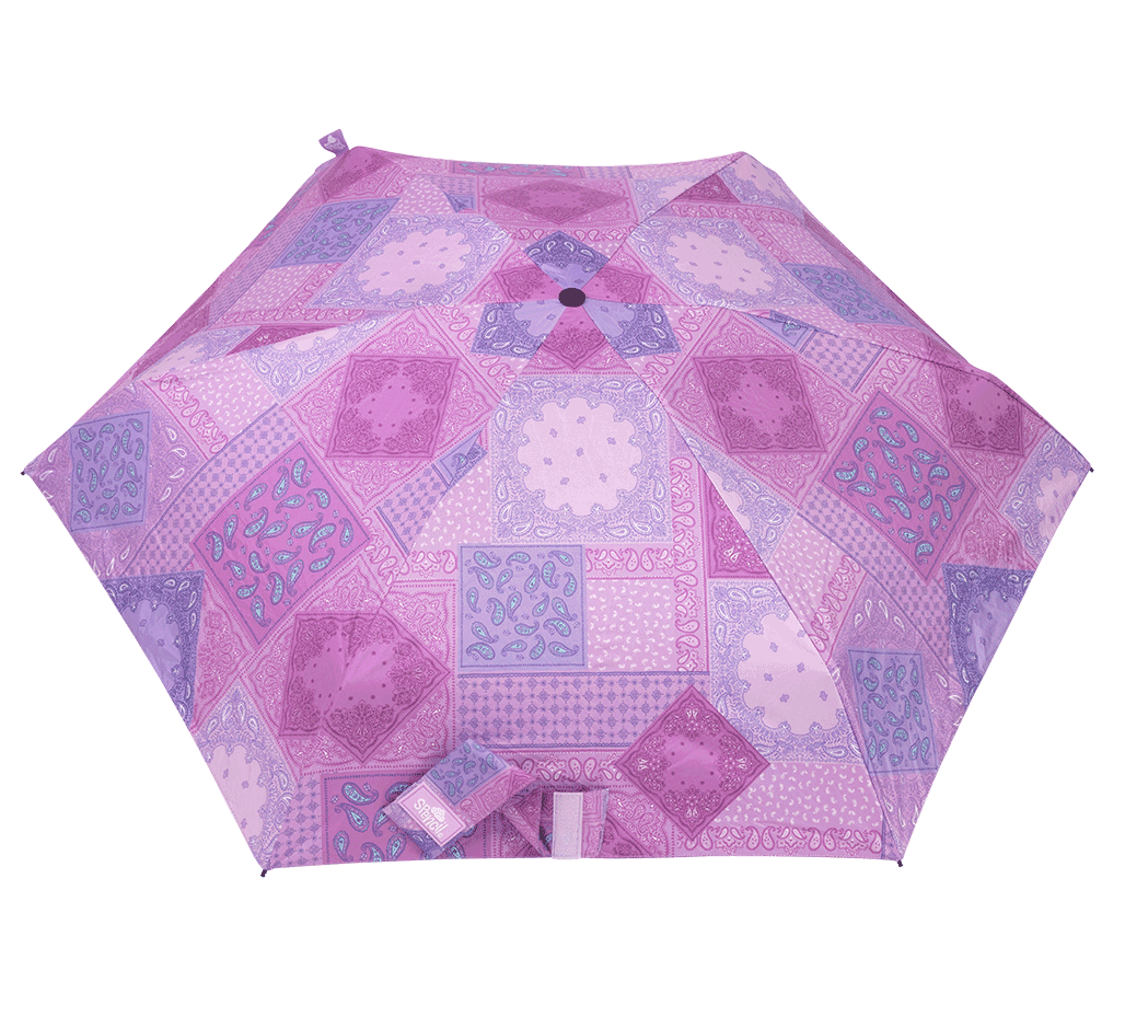 Compact Umbrella - Paisley Patch
