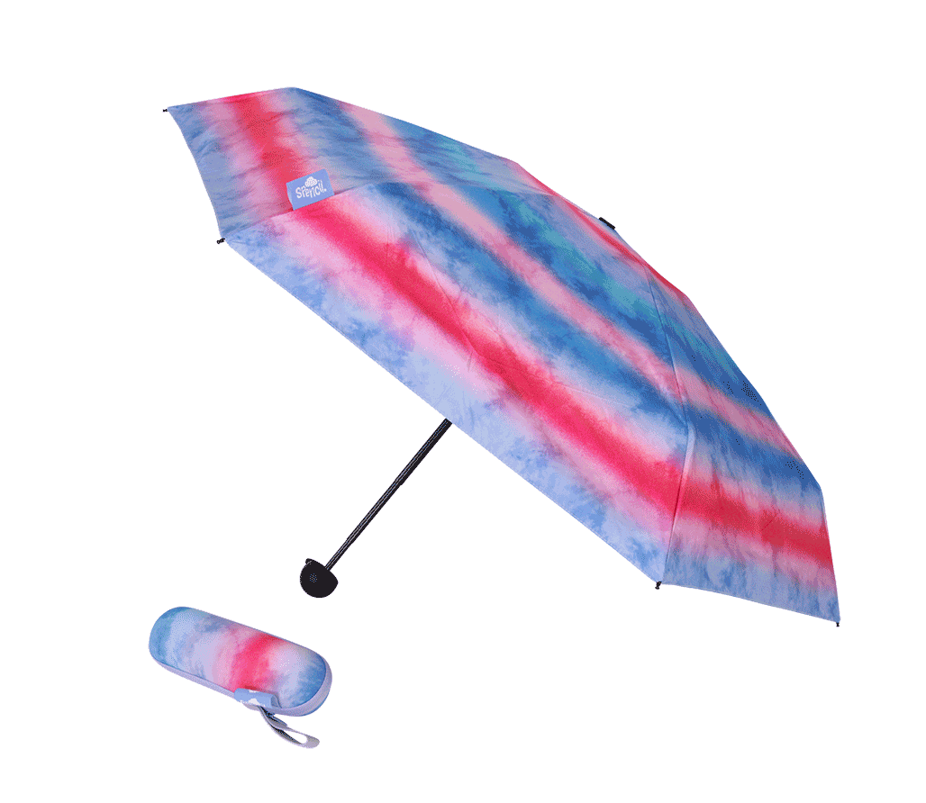 Compact Umbrella - Rainbow Splash