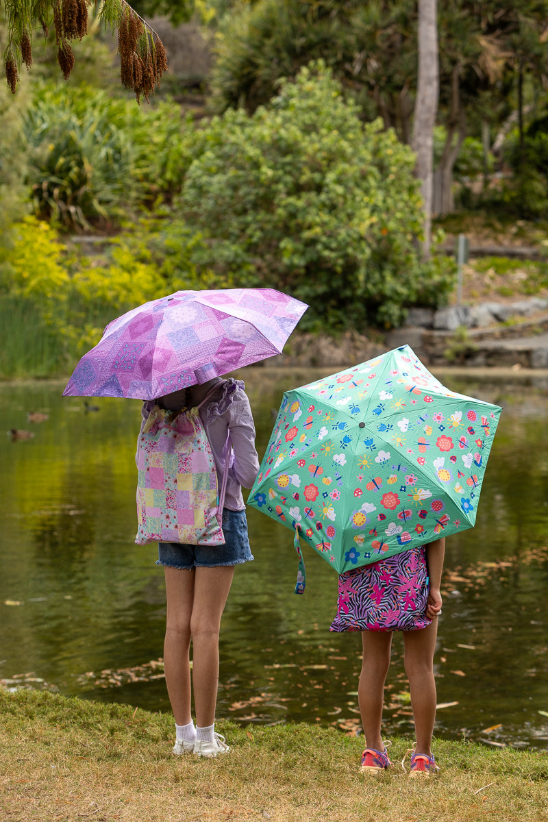 Compact Umbrella - Bee Happy