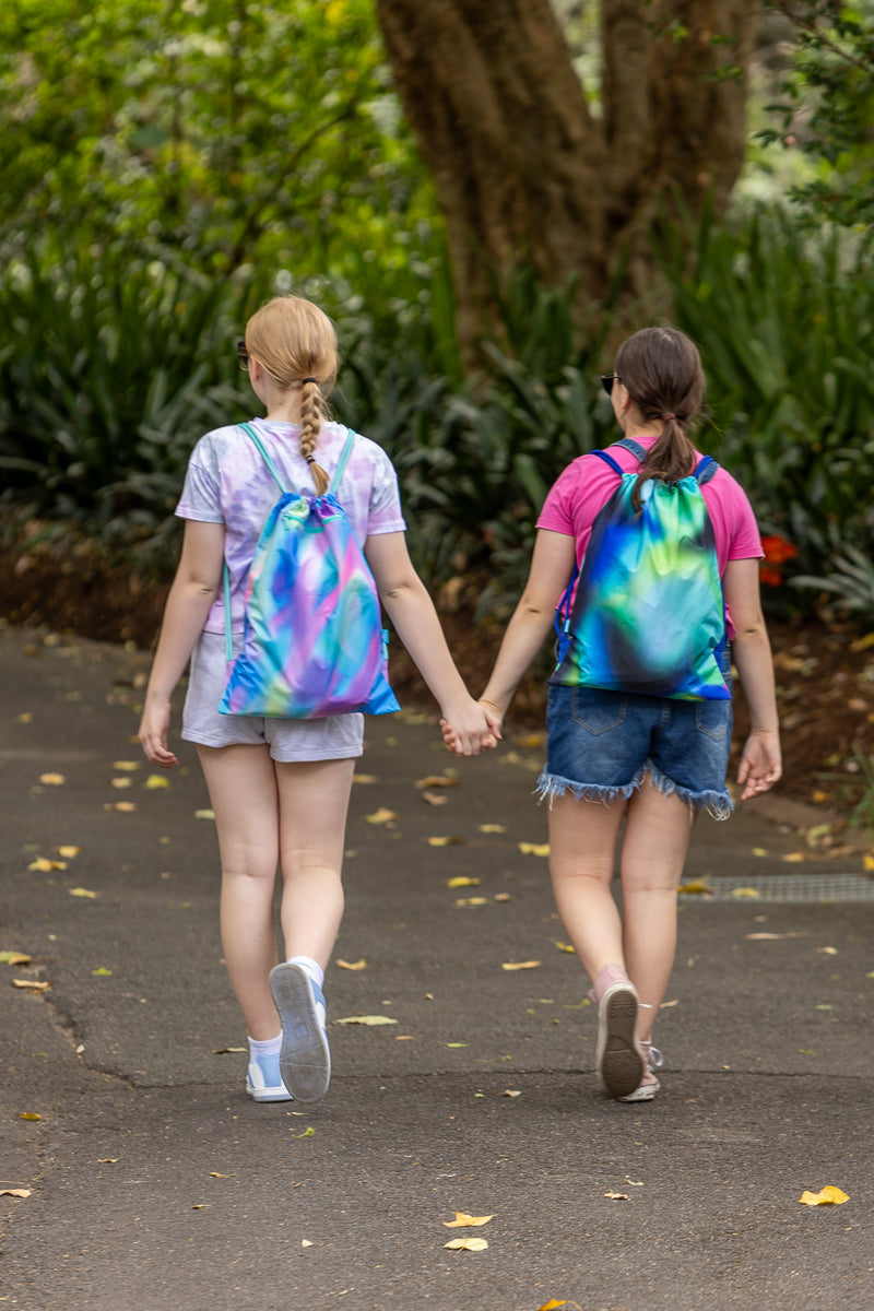 Big Drawstring Bag - Aurora