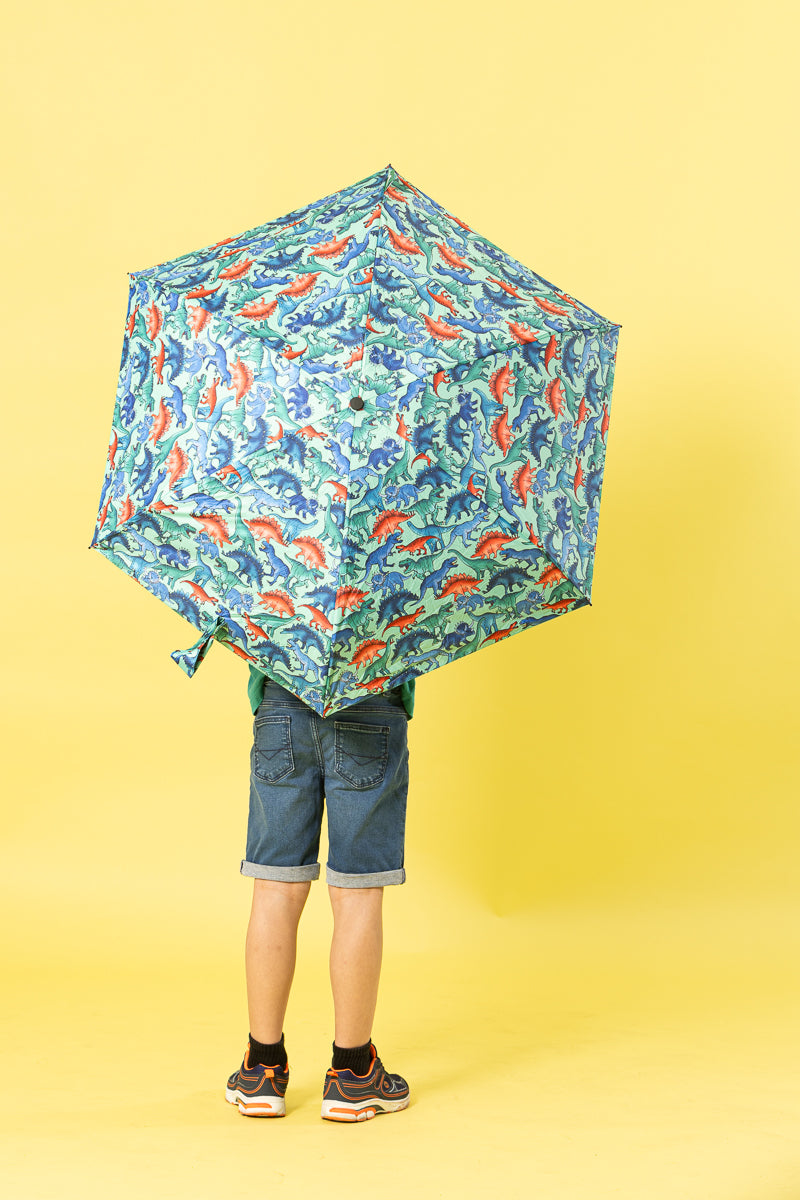 Compact Umbrella - Dino Stomp