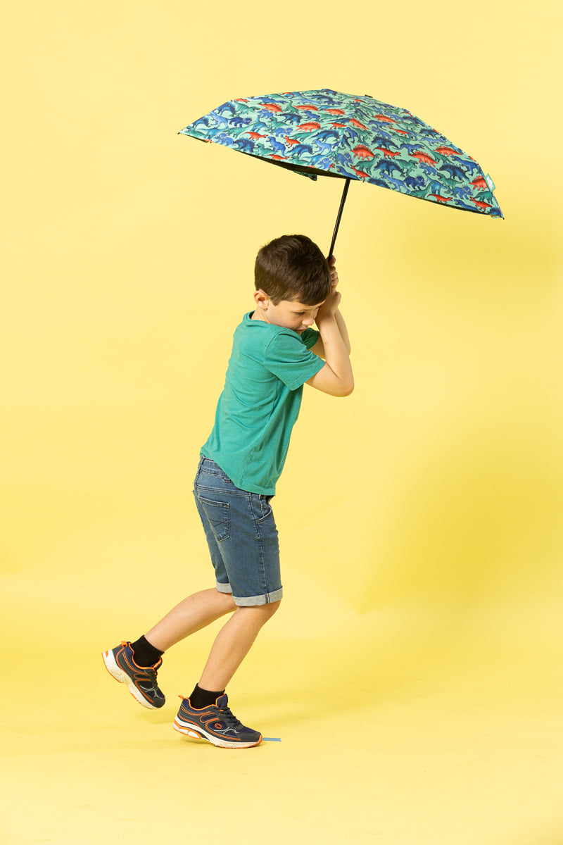 Compact Umbrella - Dino Stomp