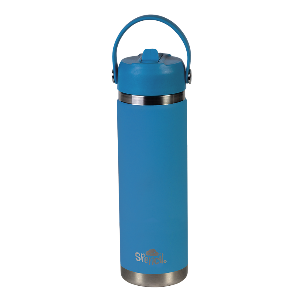 Big Insulated Water Bottle 650ml - Pacific