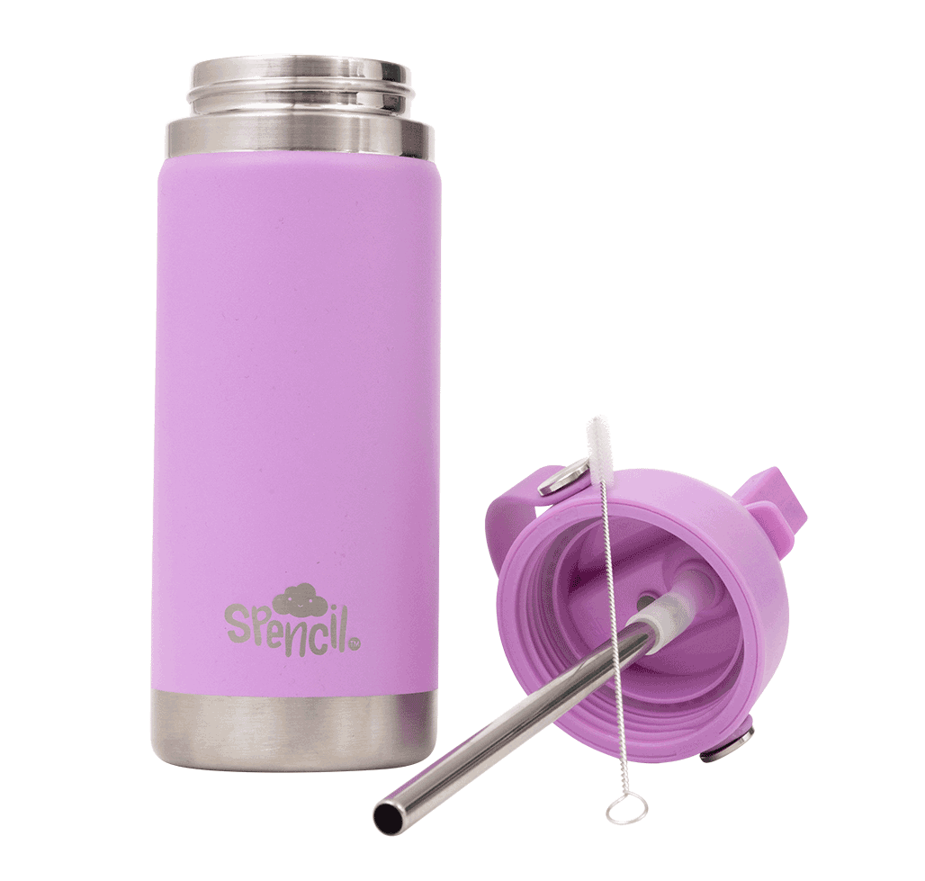 Little Insulated Water Bottle 470ml - Lilac