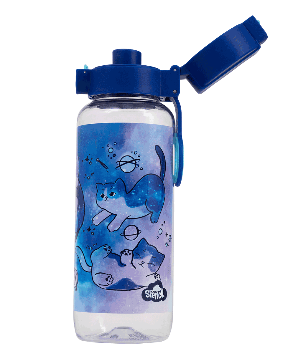 Big Water Bottle - 650ml - Cat-a-cosmic