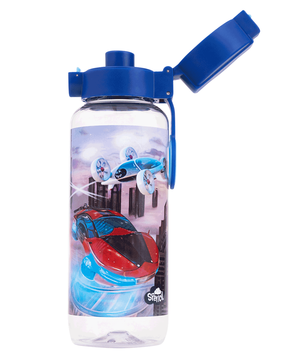 Big Water Bottle - 650ml - Flying Cars