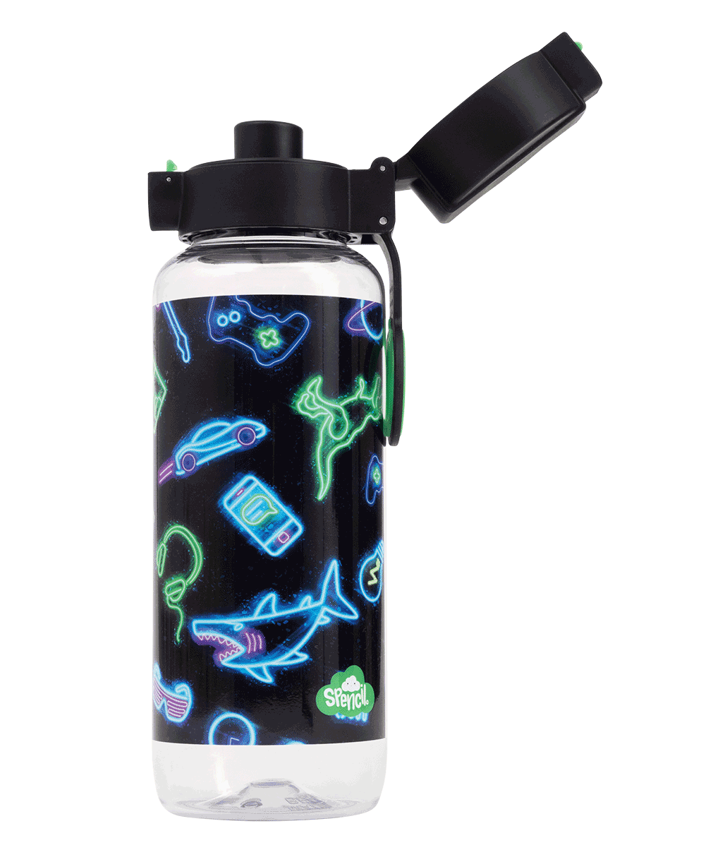 Big Water Bottle - 650ml - Neon Life