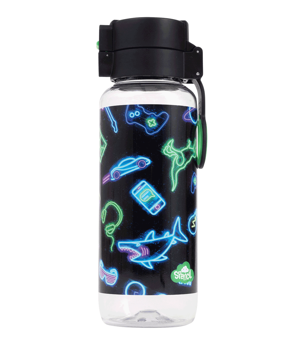 Big Water Bottle - 650ml - Neon Life