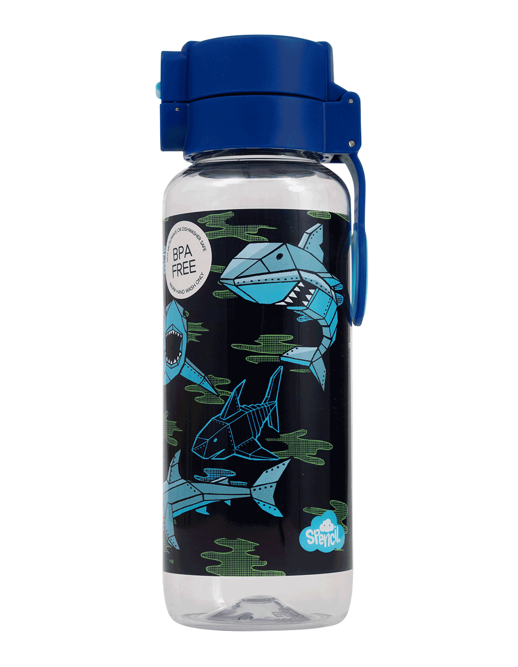 Big Water Bottle - 650ml - Robo Shark
