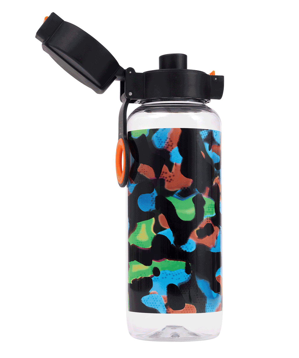 Big Water Bottle - 650ml - Virtual Camo