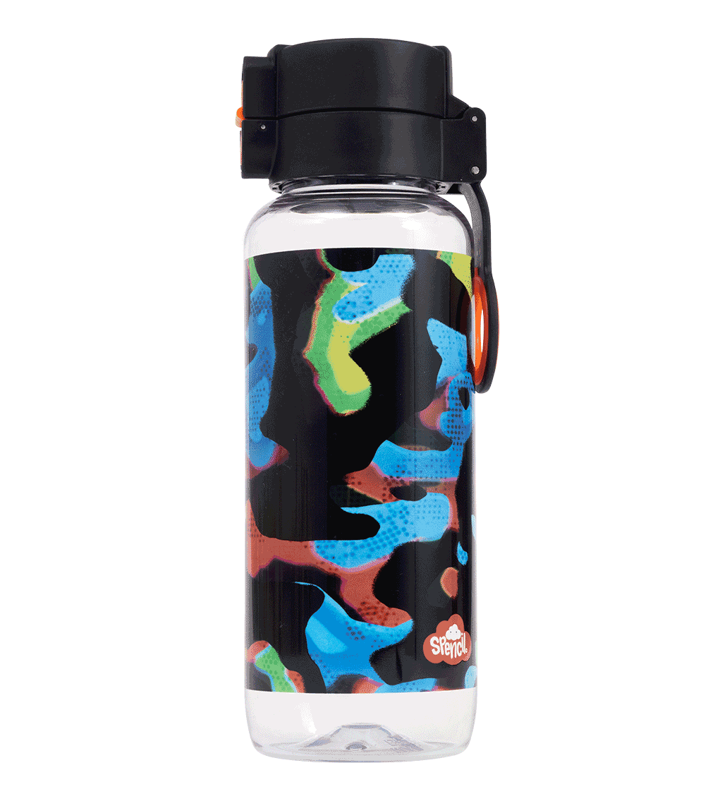 Big Water Bottle - 650ml - Virtual Camo