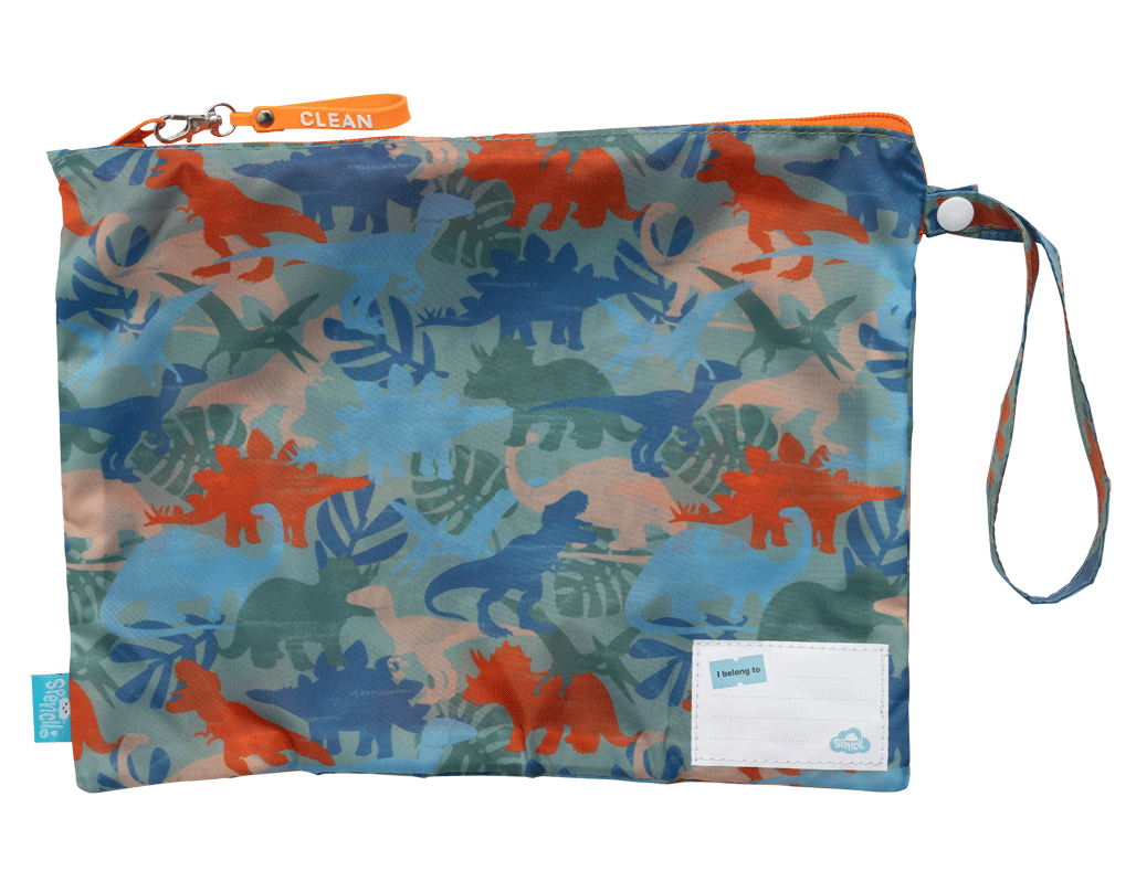 Little Clean & Dirty Bags - Dinosaur Safari