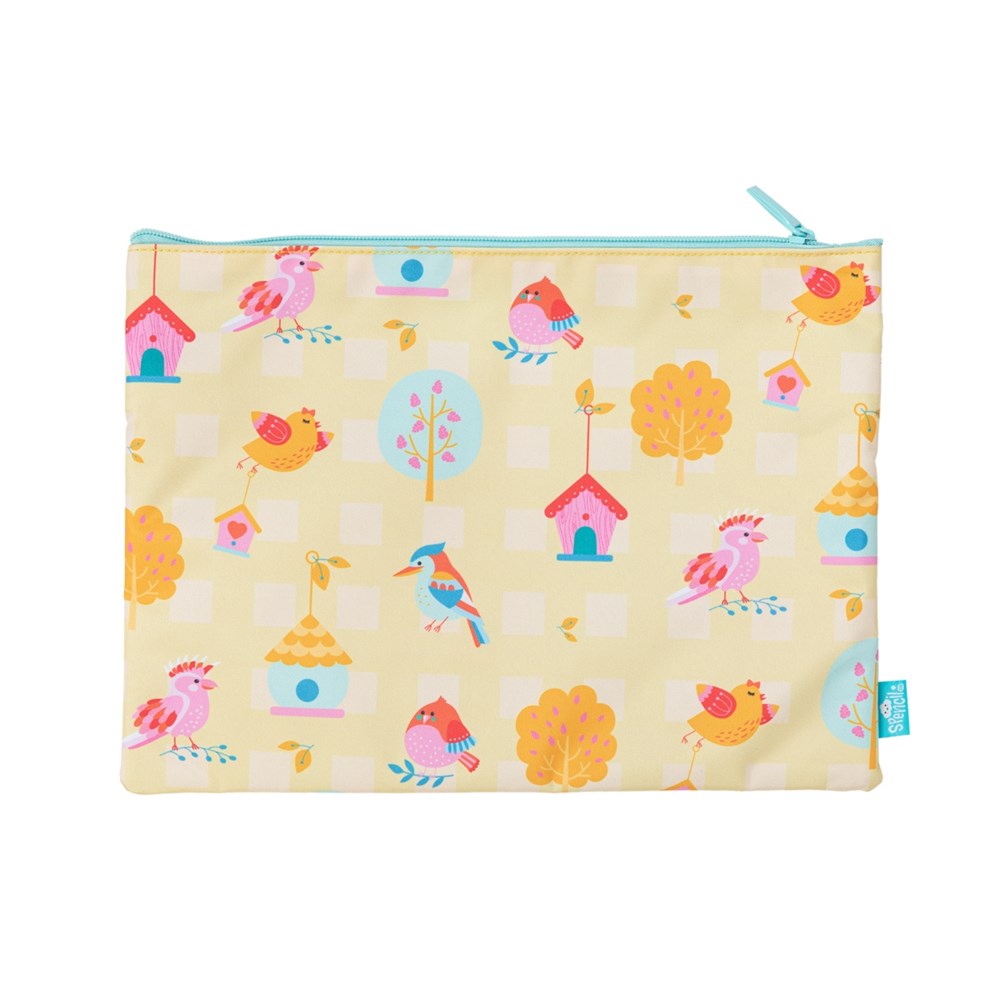 A4 Twin Zip Pencil Case - Tweets Tree House