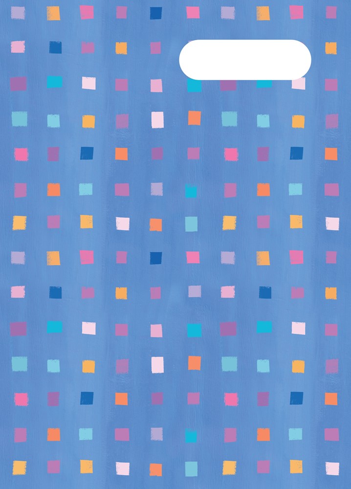 A4 Book Cover - Pastel Plaid 2