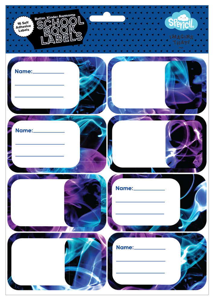 Book Labels - High Voltage