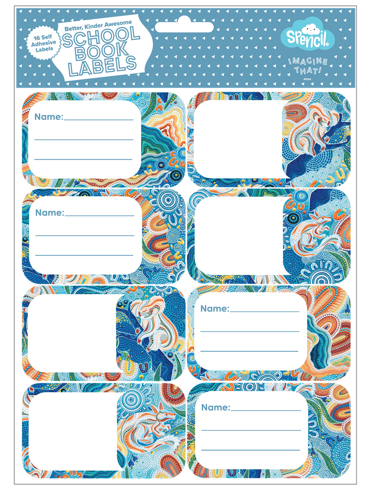 Book Labels - Wani-Wani Watina