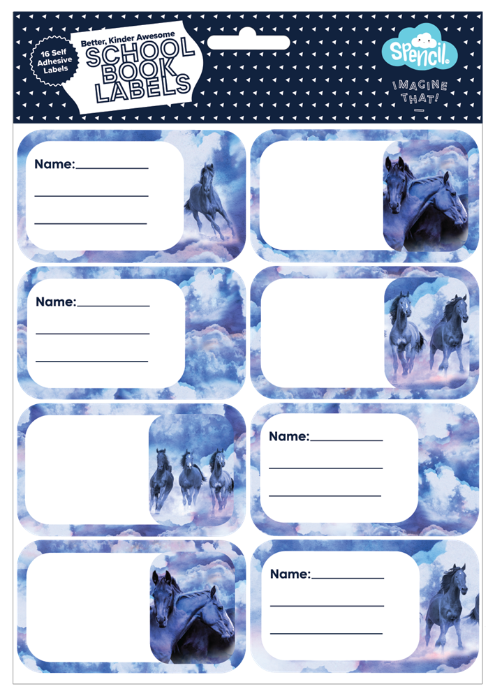 Book Labels - Sky Dancer