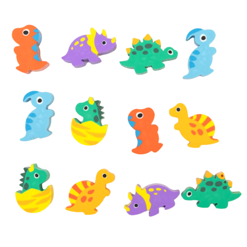 Eraser Set - Dinosaurs
