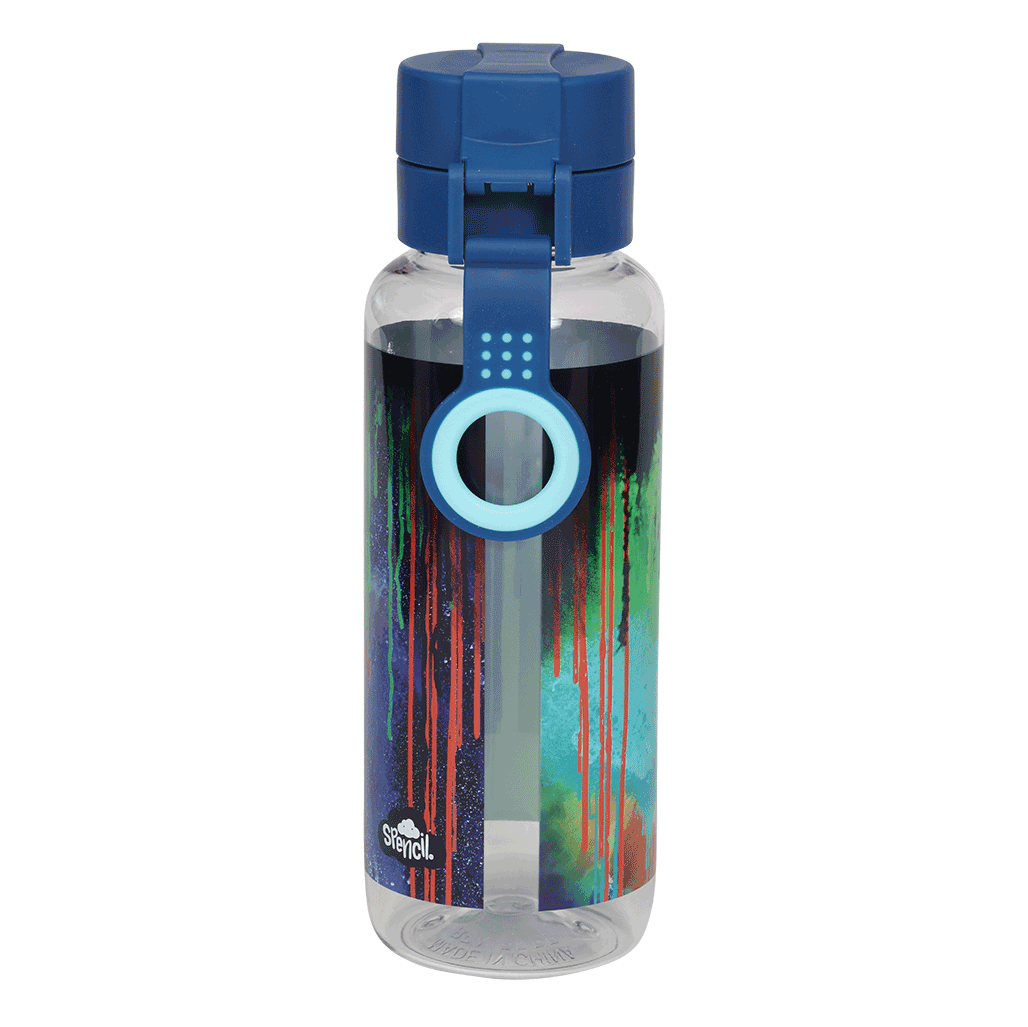 Big Water Bottle - 650ml - Colour Drip