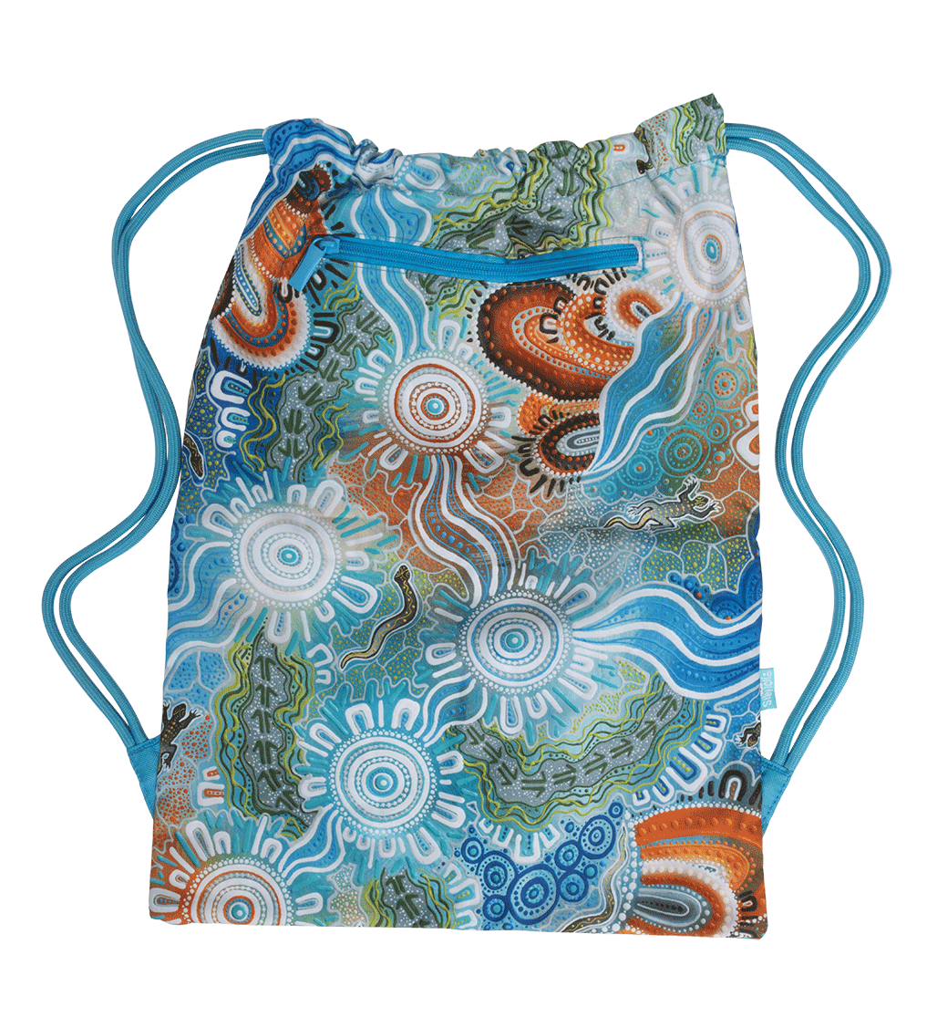 Big Drawstring Bag - Kalkatungu Muu