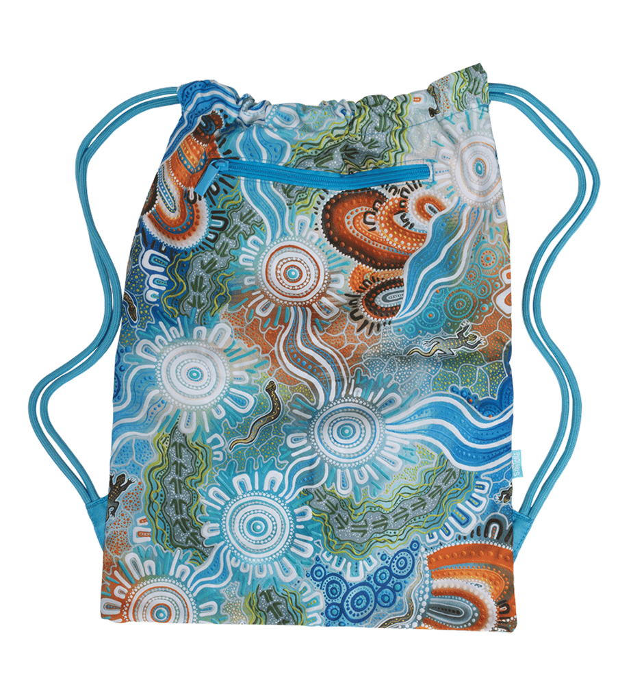 Big Drawstring Bag - Tropicana
